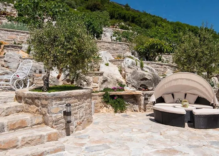 Family-friendly With Swimming Pool Orebic, Peljesac - 20576 Lejlighed Orebić